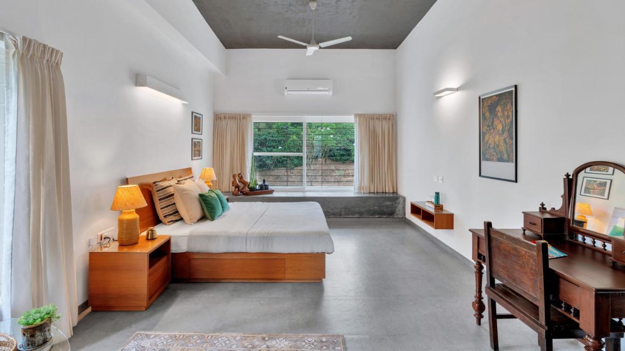 Saffronstays Cafella- A 3-Bdr Elliptical-Roof Villa In Chikmagalur Mudigere Exterior foto