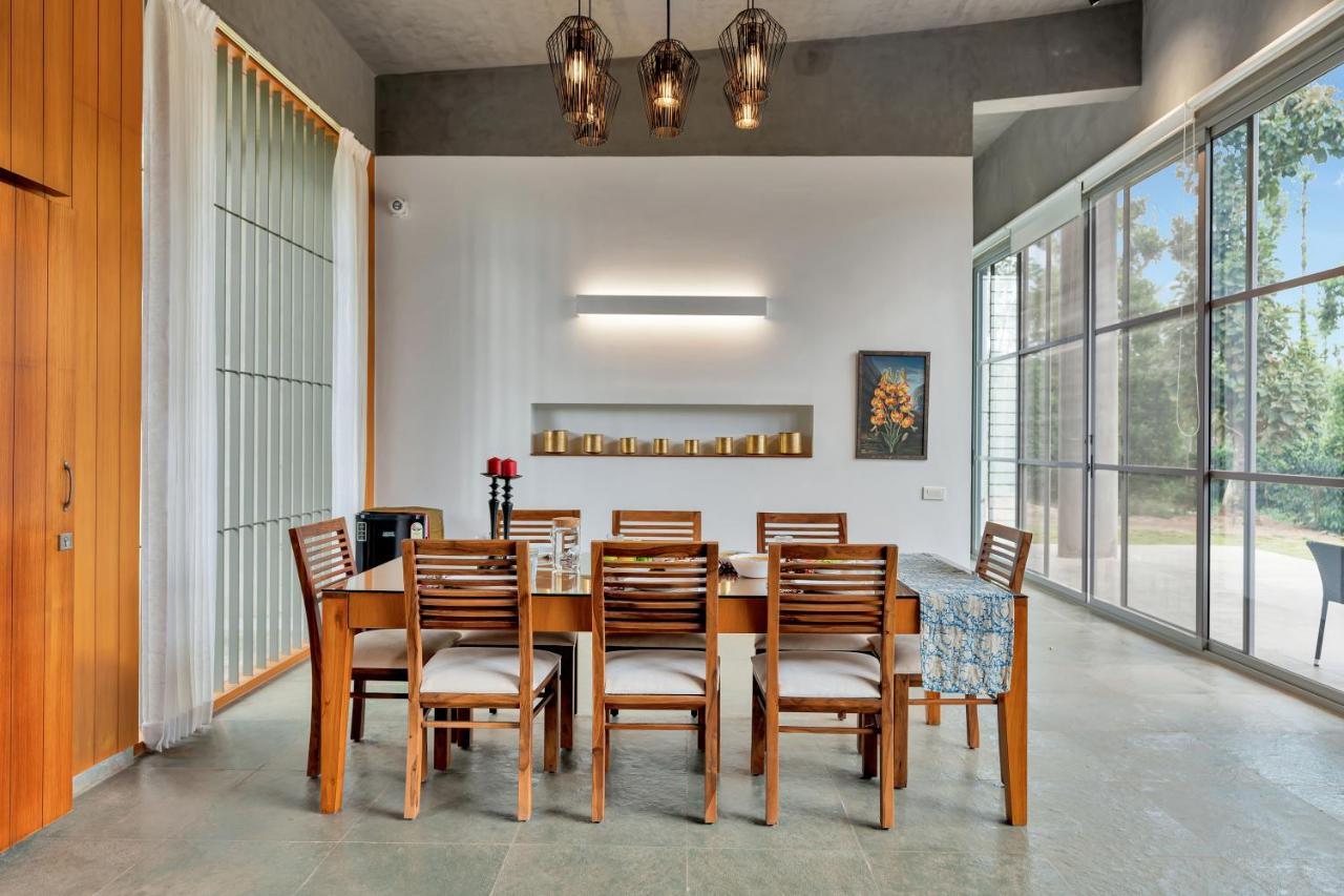 Saffronstays Cafella- A 3-Bdr Elliptical-Roof Villa In Chikmagalur Mudigere Exterior foto
