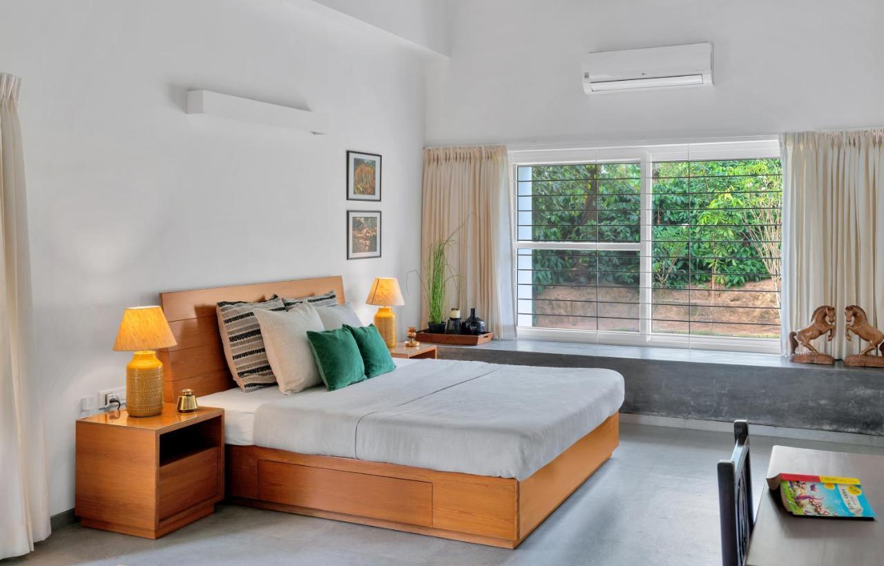 Saffronstays Cafella- A 3-Bdr Elliptical-Roof Villa In Chikmagalur Mudigere Exterior foto